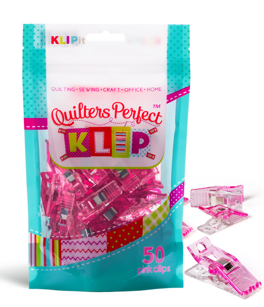 Bag of 50 KLIPit Quilt Binding Clips