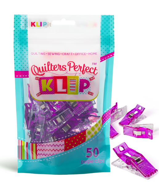 Bag of 50 KLIPit Quilt Binding Clips