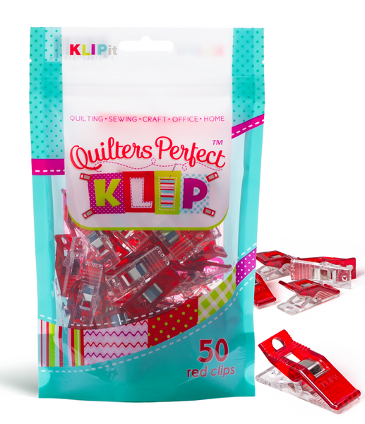 Bag of 50 KLIPit Quilt Binding Clips